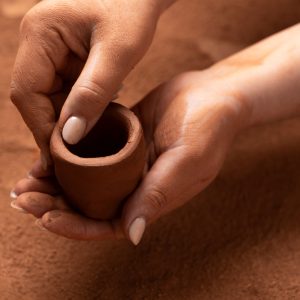 Vajilla de greda