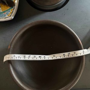 Pocillo de greda para caldillo 18 cm