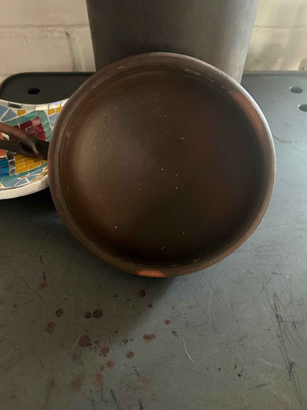 Pocillo de greda para caldillo 18 cm