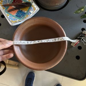 Plato hondo de greda para sopas y guisos – Pomaire